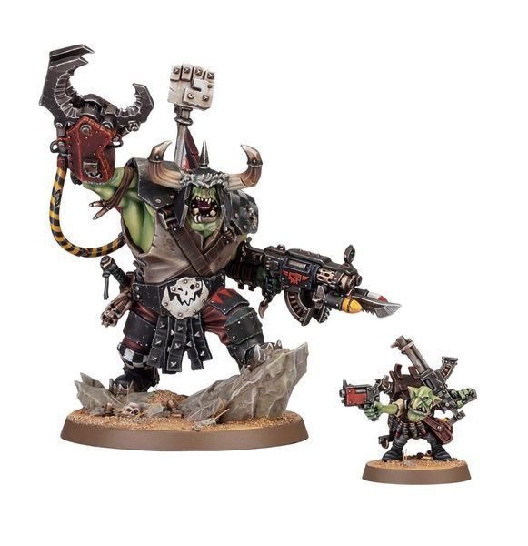 Набор миниатюр WARHAMMER 40000: ORKS - WARBOSS 99120103141 фото