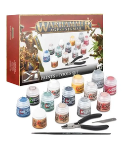 Набор фарб AGE OF SIGMAR: PAINTS+TOOLS JAPAN/USA/CANADA 56170299004 фото