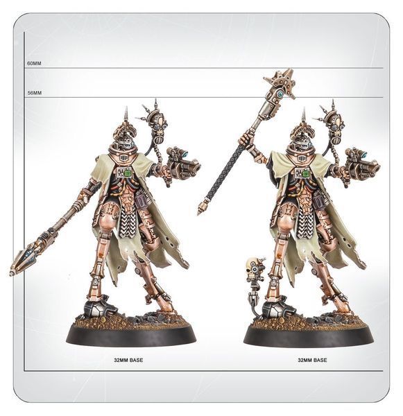 Миниатюра HORUS HERESY: MECHANICUM - BATTLE-PILGRYM MARSHAL 99123016011 фото