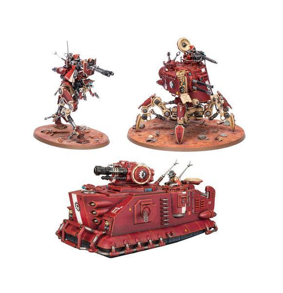 Набор миниатюр WARHAMMER 40000: EYE OF TERROR BATTALION - ADEPTUS MECHANICUS 99120116049 фото