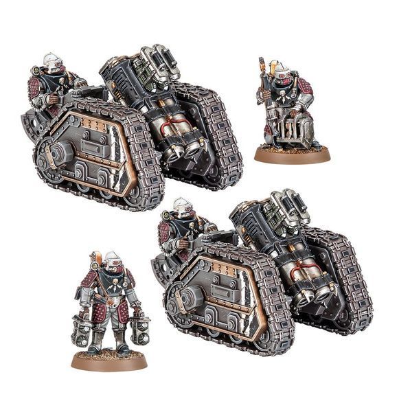 Набор миниатюр HORUS HERESY: SOLAR AUXILIA - RAPIER FIRE SUPPORT BATTERY 99123005019 фото