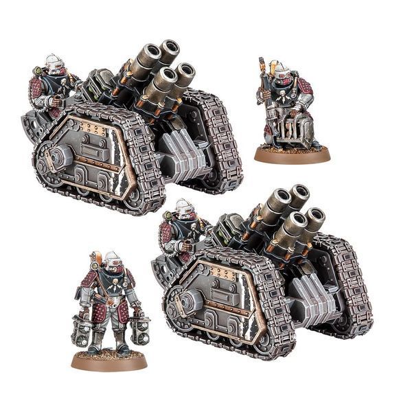 Набор миниатюр HORUS HERESY: SOLAR AUXILIA - RAPIER FIRE SUPPORT BATTERY 99123005019 фото