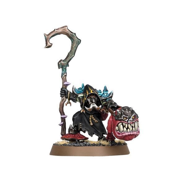 Мініатюра GLOOMSPITE GITZ - SQUIGBOSS WITH GNASHA-SQUIG 99070209009 фото Мініатюра GLOOMSPITE GITZ - SQUIGBOSS WITH GNASHA-SQUIG 99070209009 фото