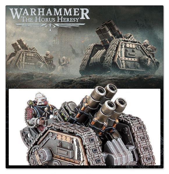 Набор миниатюр HORUS HERESY: SOLAR AUXILIA - RAPIER FIRE SUPPORT BATTERY 99123005019 фото