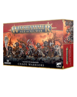 Набор миниатюр AGE OF SIGMAR: SLAVES TO DARKNESS - CHAOS WARRIORS 99120201131 фото