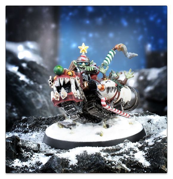 Мініатюра WARHAMMER 40000: DA RED GOBBO'S SQUIGMOBILE 99120103145 фото