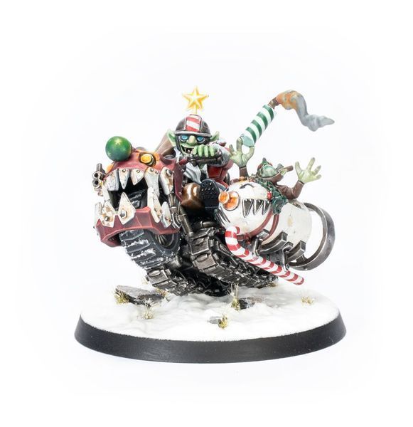 Мініатюра WARHAMMER 40000: DA RED GOBBO'S SQUIGMOBILE 99120103145 фото