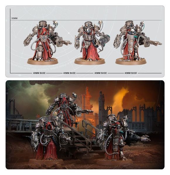 Набор миниатюр HORUS HERESY: MECHANICUM - MYRMIDON DESTRUCTOR HOST 99123016019 фото