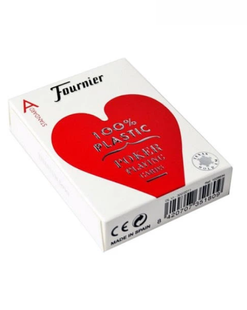 Карти гральні Fournier 2500 100% Plastic Standard Index (red, blue) 10016249 фото