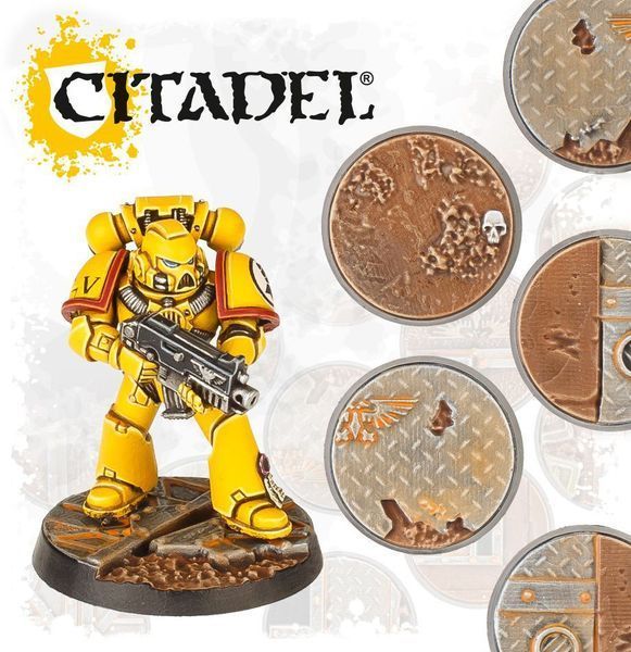 Набор подставок для миниатюр WARHAMMER 40000: SECTOR IMPERIALIS - 32MM ROUND BASES 99120199039 фото