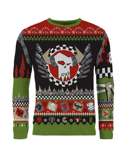Різдвяний светр Warhammer 40000: Ork Christmas Jumper (Size XL) 1120931 фото