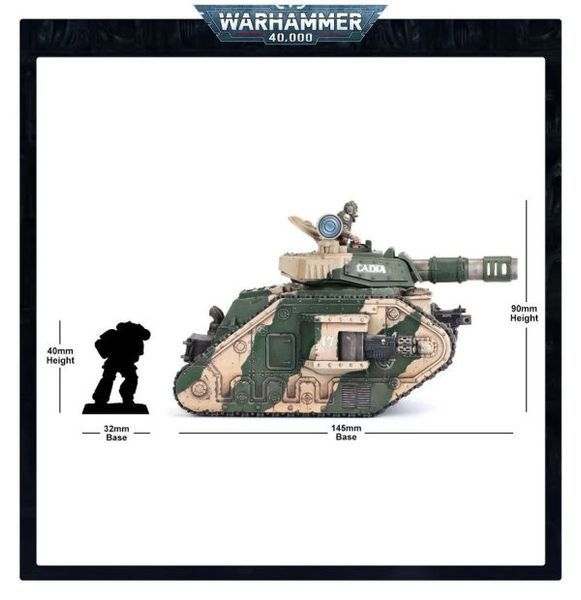 Миниатюра ASTRA MILITARUM - LEMAN RUSS BATTLE TANK 99120105111 фото