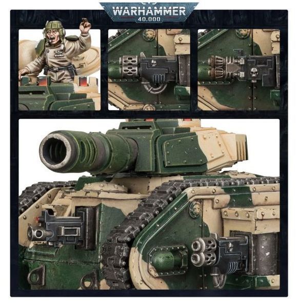 Миниатюра ASTRA MILITARUM - LEMAN RUSS BATTLE TANK 99120105111 фото