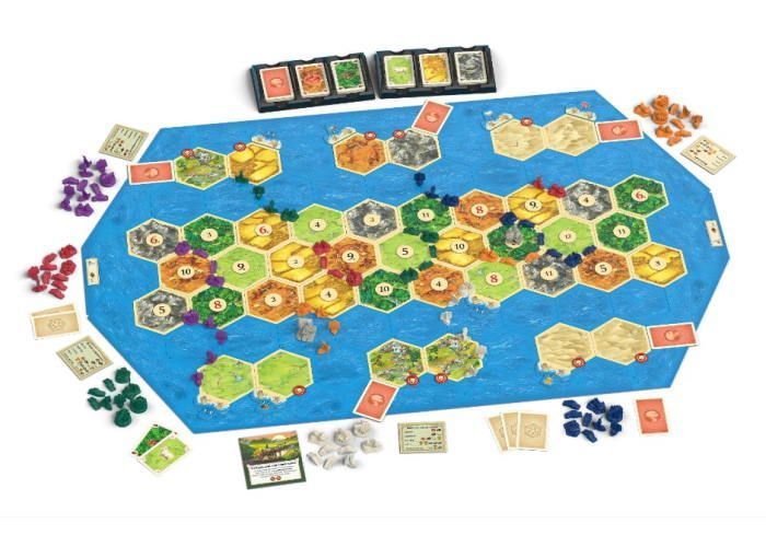 Дополнение до настольной игры Катан: Мореплаватели. для 5-6 игроков (украинская версия) R103UA фото
