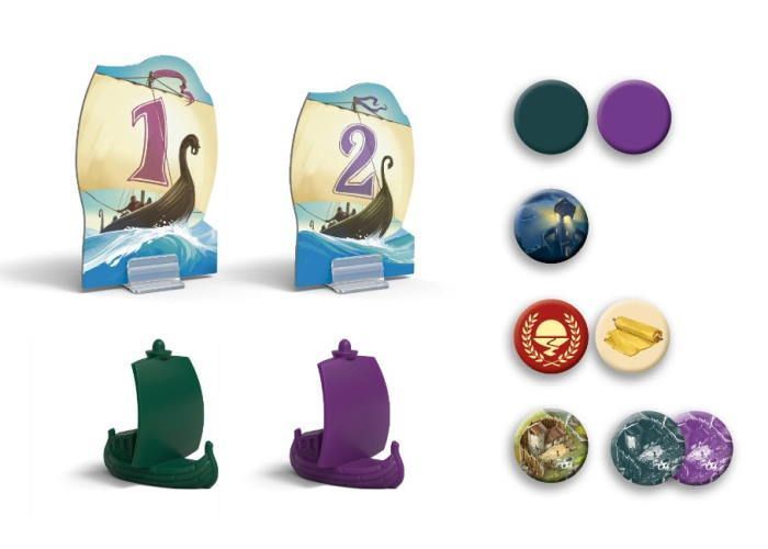 Дополнение до настольной игры Катан: Мореплаватели. для 5-6 игроков (украинская версия) R103UA фото