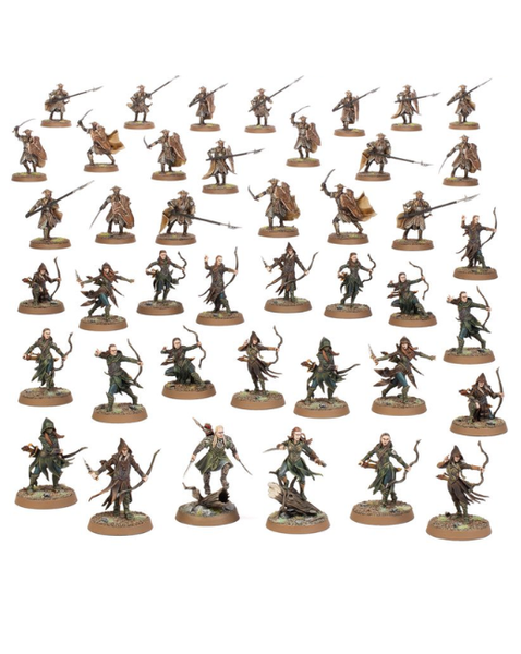Набір мініатюр LORD OF THE RINGS: MIDDLE-EARTH SBG - MIRKWOOD BATTLEHOST 99121463019 фото
