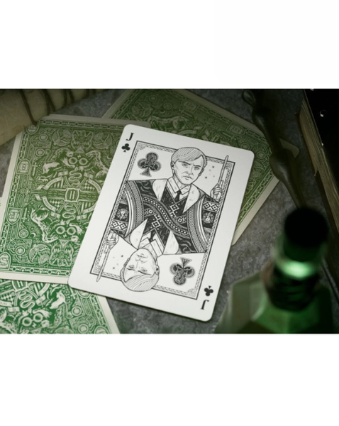 Карти гральні Theory11 Harry Potter Slytherin (green) PC_T11HPS фото