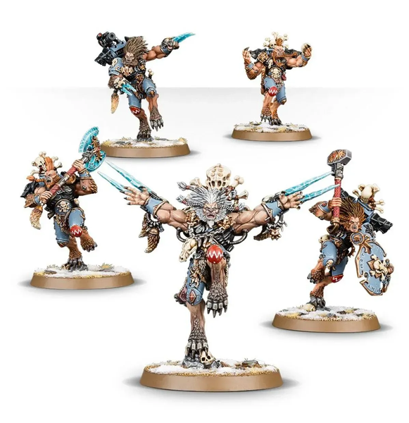 Набір мініатюр WARHAMMER 40000: SPACE WOLVES - WULFEN 99120101349 фото