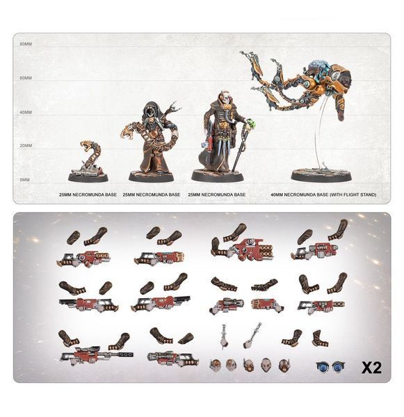 Набір мініатюр NECROMUNDA: DELAQUE UNDERHIVE CREW 99120599099 фото