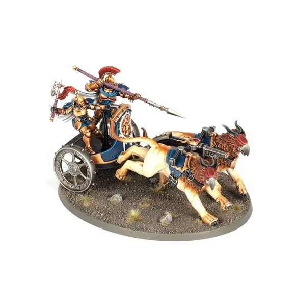 Мініатюра AGE OF SIGMAR: STORMCAST ETERNALS - STORMSTRIKE CHARIOT 99120218051 фото