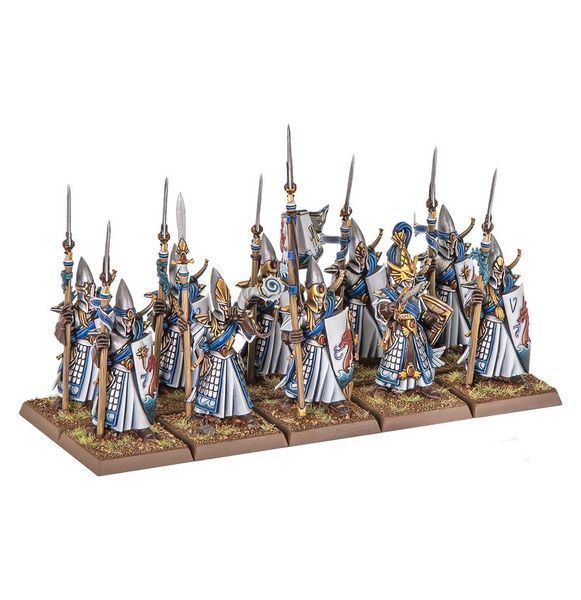 Набор миниатюр THE OLD WORLD: HIGH ELF REALMS - BATTLE MARCH ARMY 99122710020 фото