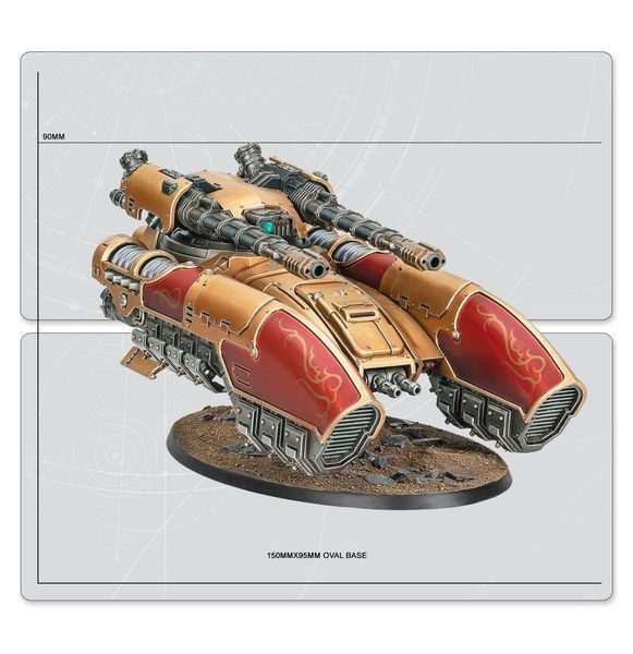 Миниатюра HORUS HERESY: LEGIO CUSTODES - CALADIUS GRAV-TANK 99123043007 фото