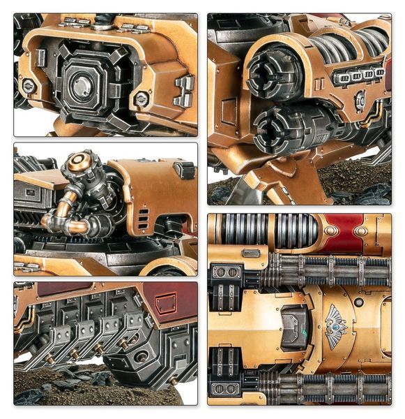 Миниатюра HORUS HERESY: LEGIO CUSTODES - CALADIUS GRAV-TANK 99123043007 фото