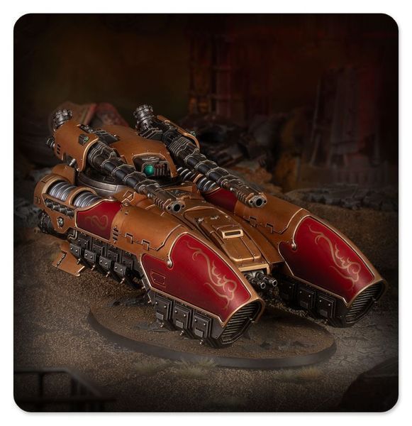 Миниатюра HORUS HERESY: LEGIO CUSTODES - CALADIUS GRAV-TANK 99123043007 фото