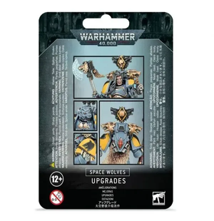 Набір мініатюр WARHAMMER 40000: SPACE WOLVES - UPGRADES 99070101064 фото