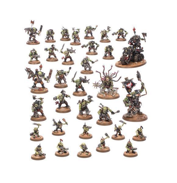 Стартовый набор WARHAMMER 40000: GETTING STARTED WITH ORKS (ENG) 60170103002 фото