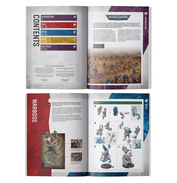 Стартовый набор WARHAMMER 40000: GETTING STARTED WITH ORKS (ENG) 60170103002 фото