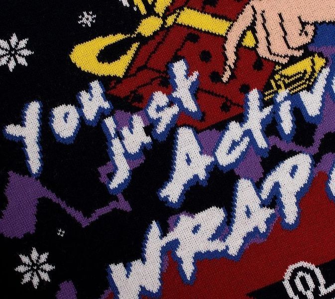 Різдвяний светр Yu-gi-Oh: You Just Activated My Wrap Card Christmas Jumper (Size: S) 1201305 фото