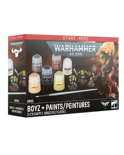 Набор фарб W40K: Boyz + Paints/Peintures 57170103001 фото
