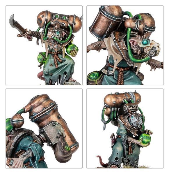 Набор миниатюр SKAVEN - ACOLYTE GLOBADIERS 99120206046 фото