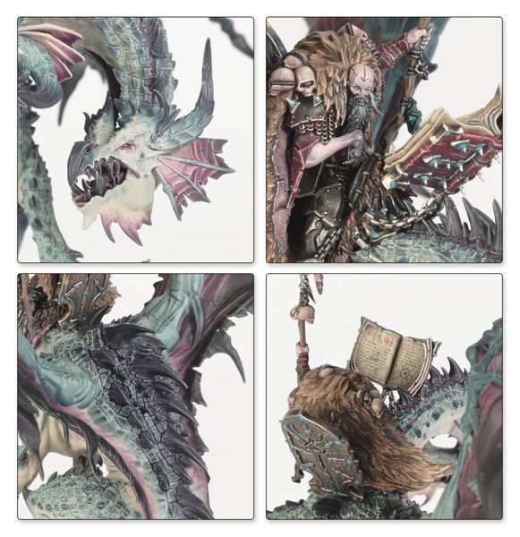 Миниатюра THE OLD WORLD: WARRIORS OF CHAOS - LORD ON CHAOS DRAGON 99122701013 фото