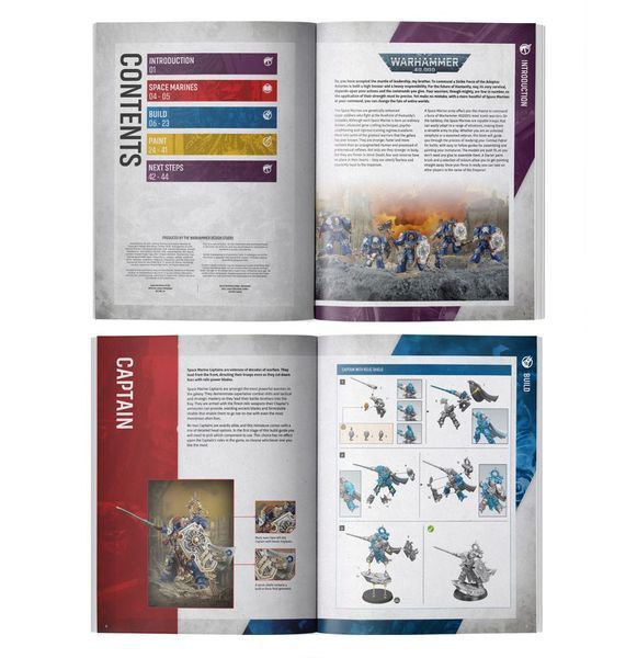 Стартовый набор WARHAMMER 40000: GETTING STARTED WITH SPACE MARINES (ENG) 60170101003 фото