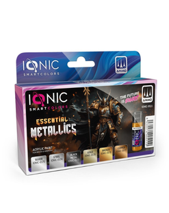 Набор фарб IONIC Essential Metallics Set IONIC0511 фото