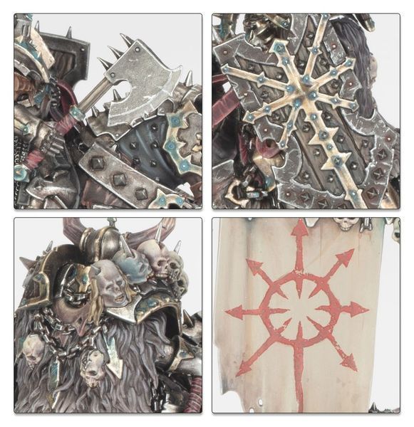 Набор миниатюр THE OLD WORLD: WARRIORS OF CHAOS - CHAOS KNIGHTS 99122701019 фото