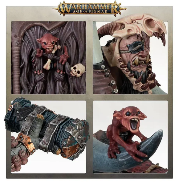 Мініатюра AGE OF SIGMAR: SONS OF BEHEMAT - KING BRODD 99120299086 фото