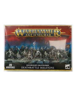 Набор миниатюр AGE OF SIGMAR: SOULBLIGHT GRAVELORDS - DEATHRATTLE SKELETONS 99120207140 фото