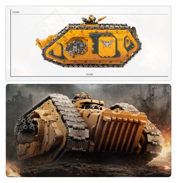 Мініатюра HORUS HERESY: LEGIONES ASTARTES - SPARTAN PROMETHEUS ASSAULT TANK 99123001081 фото