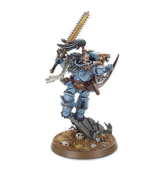 Мініатюра WARHAMMER 40000: SPACE WOLVES - RAGNAR BLACKMANE 99120101275 фото