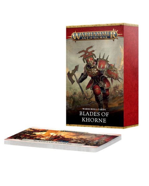 Карти WARSCROLL CARDS: BLADES OF KHORNE (ENG) 60050201013 фото