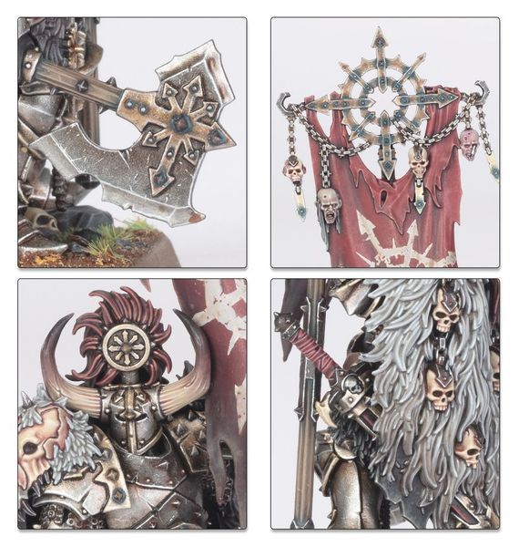 Набор миниатюр THE OLD WORLD: WARRIORS OF CHAOS - CHAMPIONS OF CHAOS 99122701020 фото