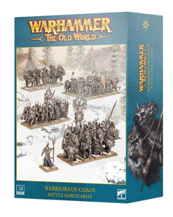 Набор миниатюр THE OLD WORLD: WARRIORS OF CHAOS: BATTLE MARCH ARMY 99122701017 фото