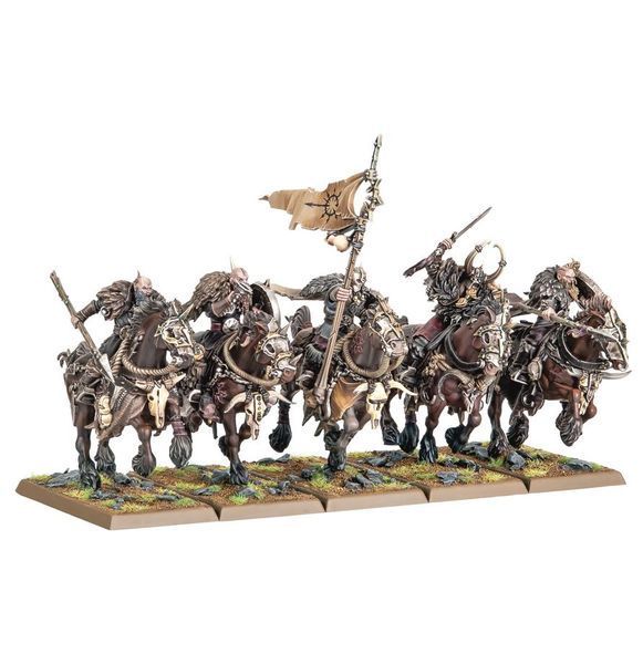 Набор миниатюр THE OLD WORLD: WARRIORS OF CHAOS: BATTLE MARCH ARMY 99122701017 фото