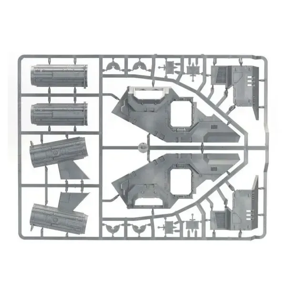 Мініатюра WARHAMMER 40000: SPACE MARINES - STORMRAVEN GUNSHIP 99120101339 фото