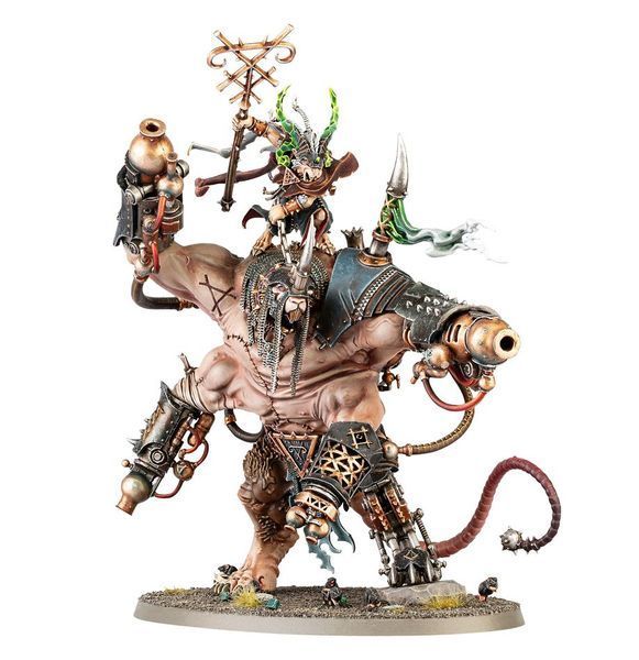 Миниатюра SKAVEN - THANQUOL ON BONERIPPER 99120206059 фото Миниатюра SKAVEN - THANQUOL ON BONERIPPER 99120206059 фото