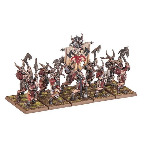 Набор миниатюр THE OLD WORLD: BEASTMEN BRAYHERDS - BATTLE MARCH ARMY 99122716009 фото
