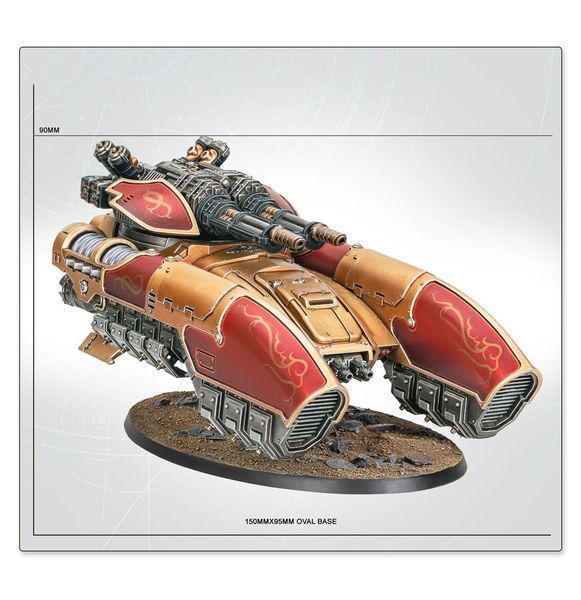 Миниатюра HORUS HERESY: LEGIO CUSTODES - CALADIUS GRAV-TANK ANNIHILATOR 99123043009 фото